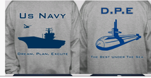 Load image into Gallery viewer, D.P.E U.S NAVY BEST UNDER THE SEA SWEATSHIRT
