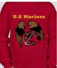 Load image into Gallery viewer, D.P.E U.S MARINES SWEATSHIRT
