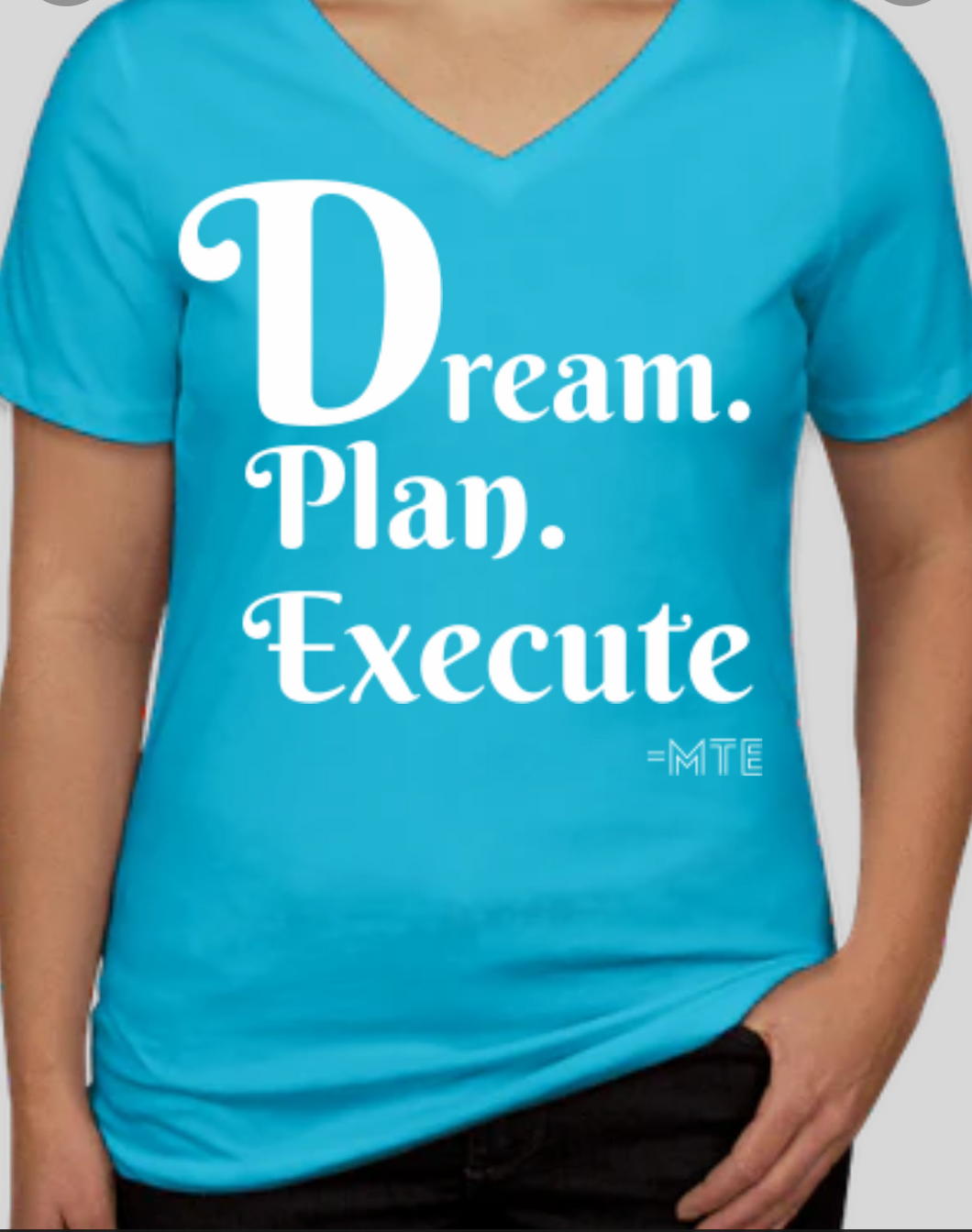 Woman's Blue D.P.E T-SHIRT