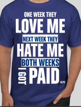 Load image into Gallery viewer, Love Hate T-SHIRT
