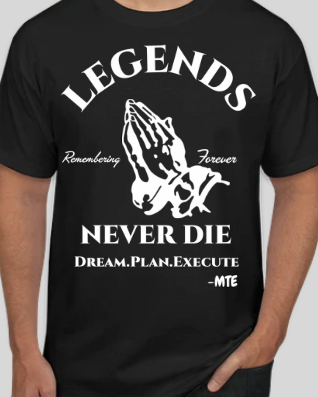 D.P.E LEGENDS NEVER DIE T-SHIRT