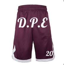 Load image into Gallery viewer, Official D.P.E BASKETBALL SHORTS WITH POCKETS
