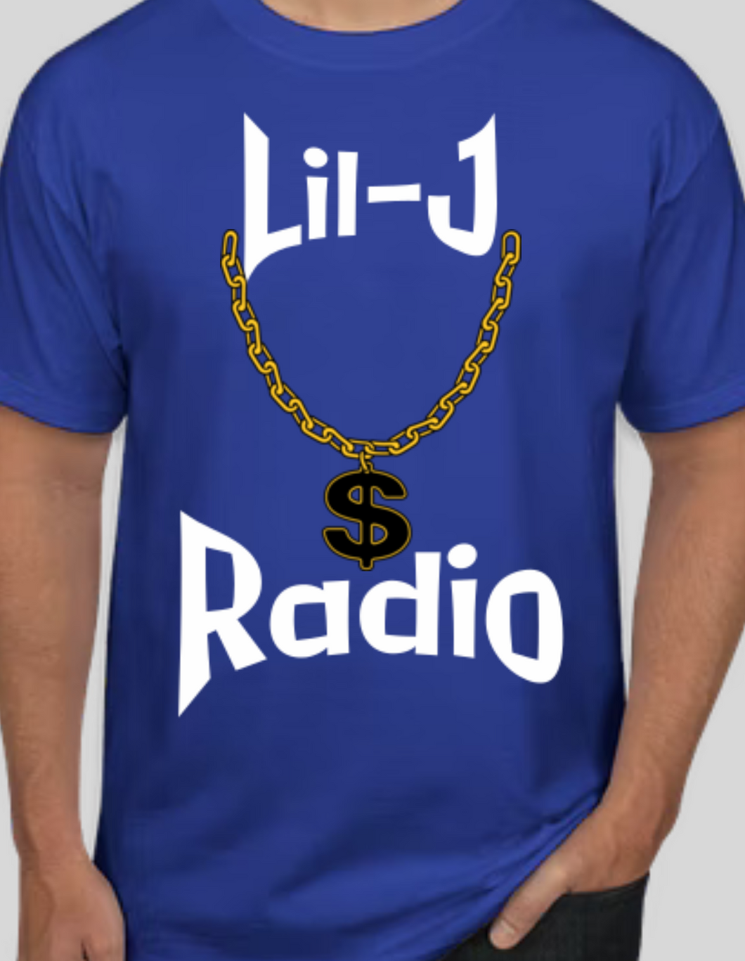 Blue Lil-J Radio T-shirt