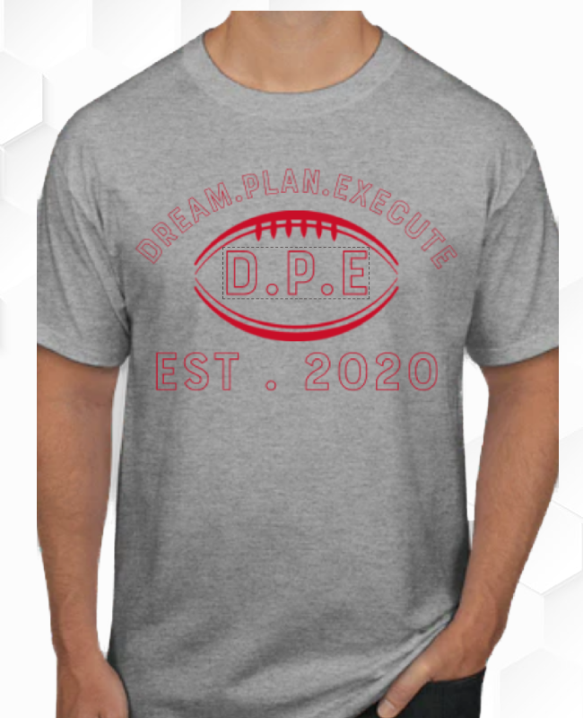 D.P.E FOOTBALL T-SHIRT