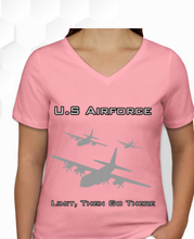 Load image into Gallery viewer, Pink D.P.E U.S AIR FORCE WOMAN&#39;S  T-SHIRT
