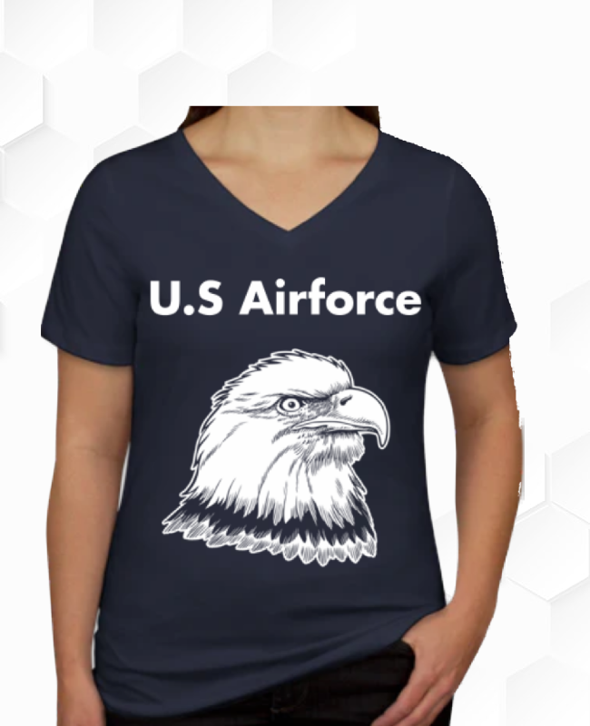 Woman's D.P.E U.S AIR FORCE T-SHIRT