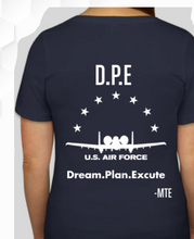 Load image into Gallery viewer, Woman&#39;s D.P.E U.S AIR FORCE T-SHIRT
