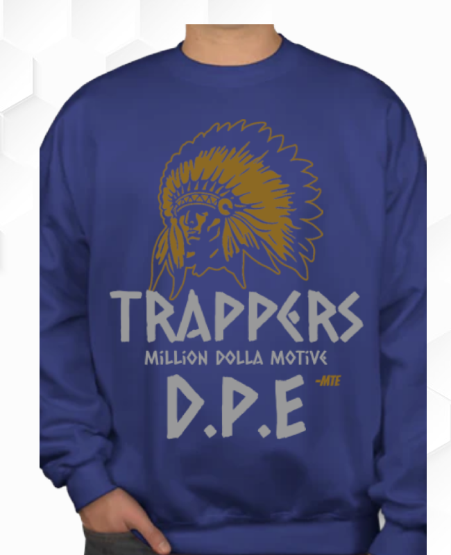 D.P.E TRAPPERS SWEATSHIRT