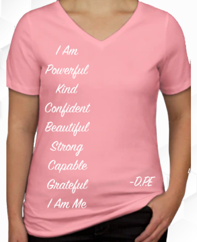 D.P.E WOMAN'S I AM T-SHIRT