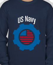 Load image into Gallery viewer, D.P.E U.S NAVY LONG SLEEVE SHIRT
