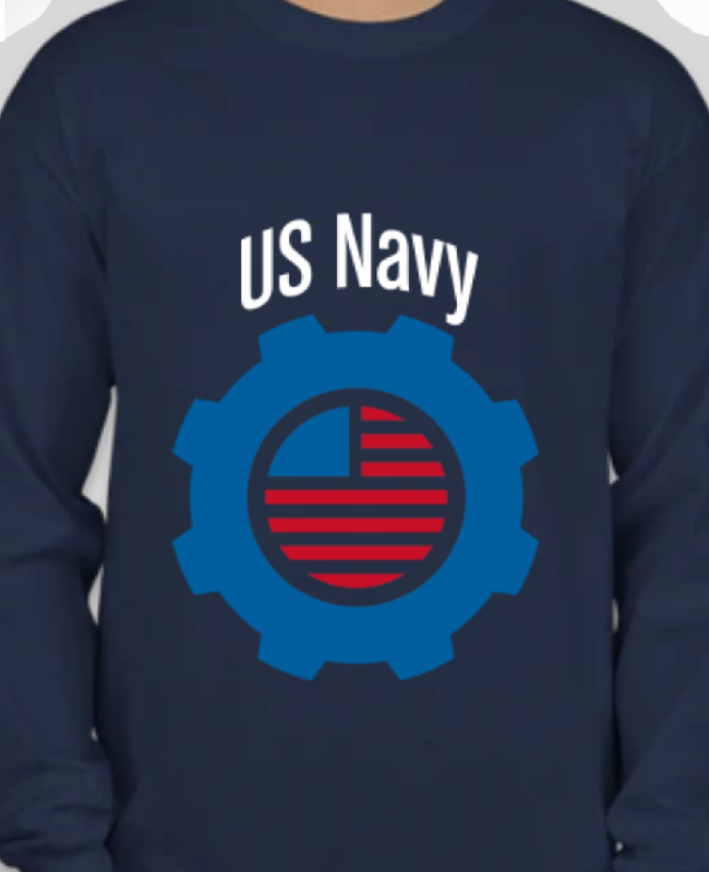 D.P.E U.S NAVY LONG SLEEVE SHIRT