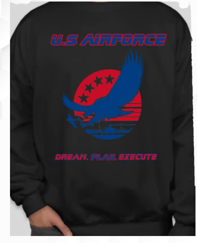 D.P.E U.S AIR FORCE 9Gs SWEATSHIRT