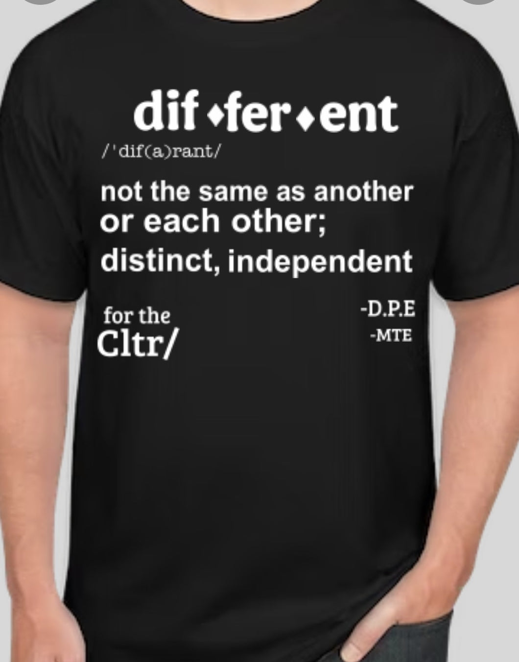 Different DPE T-Shirt